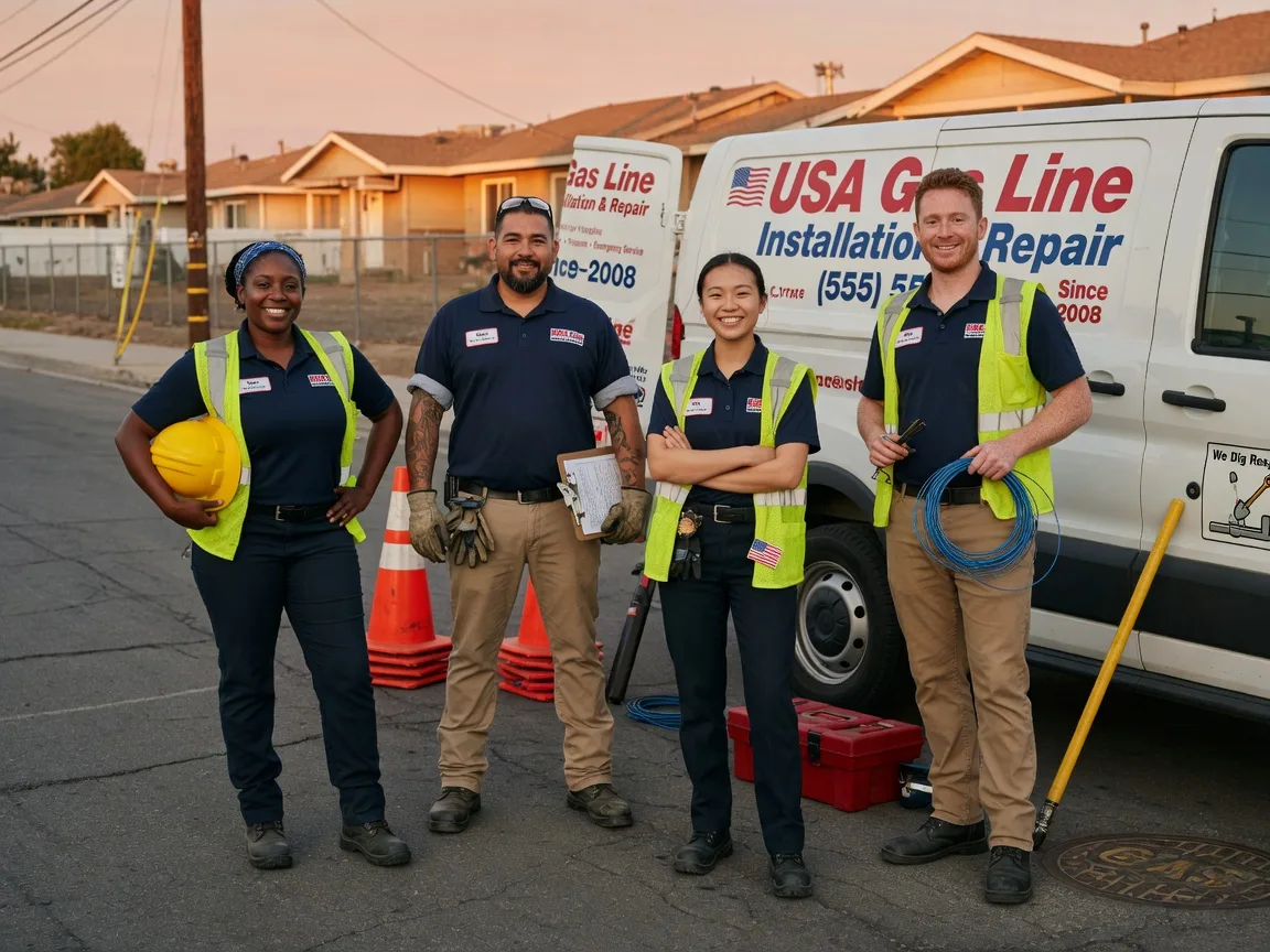 Gas Line Installation company in Waurika, OK